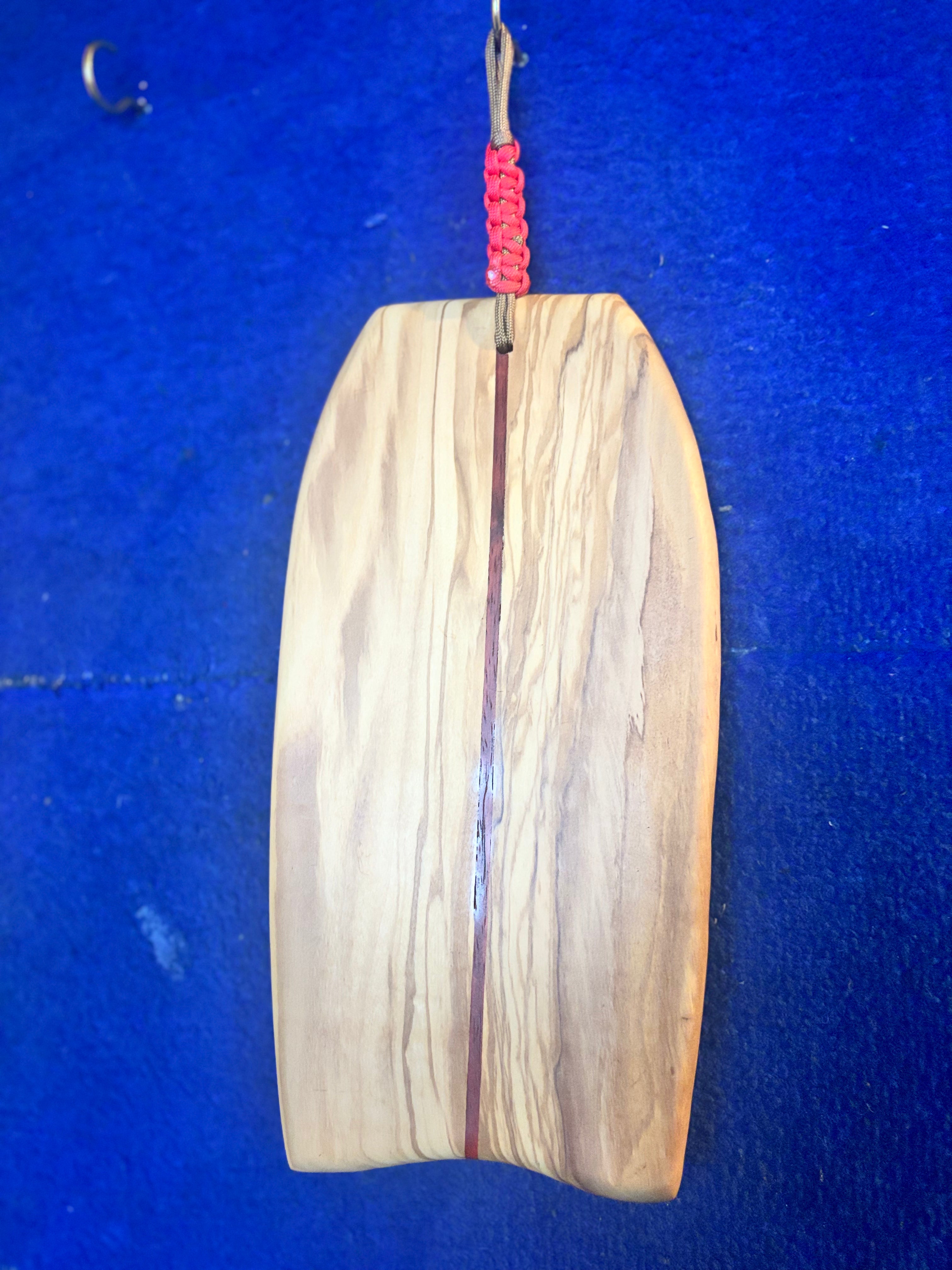 🏄‍♀️ Striped Body Board – Bold Grain Edition