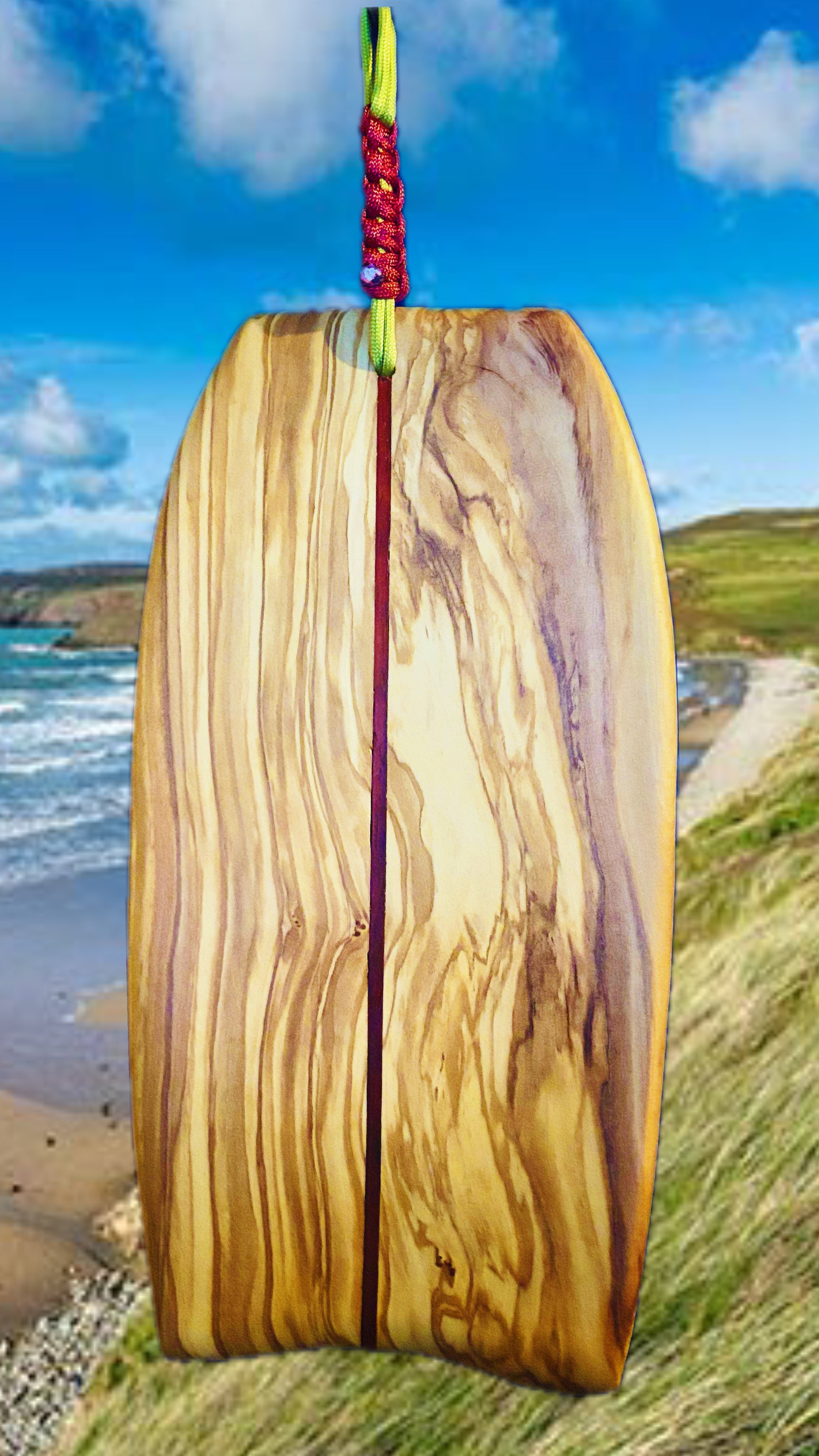 🏄‍♂️ Striped Body Board – Classic Cut