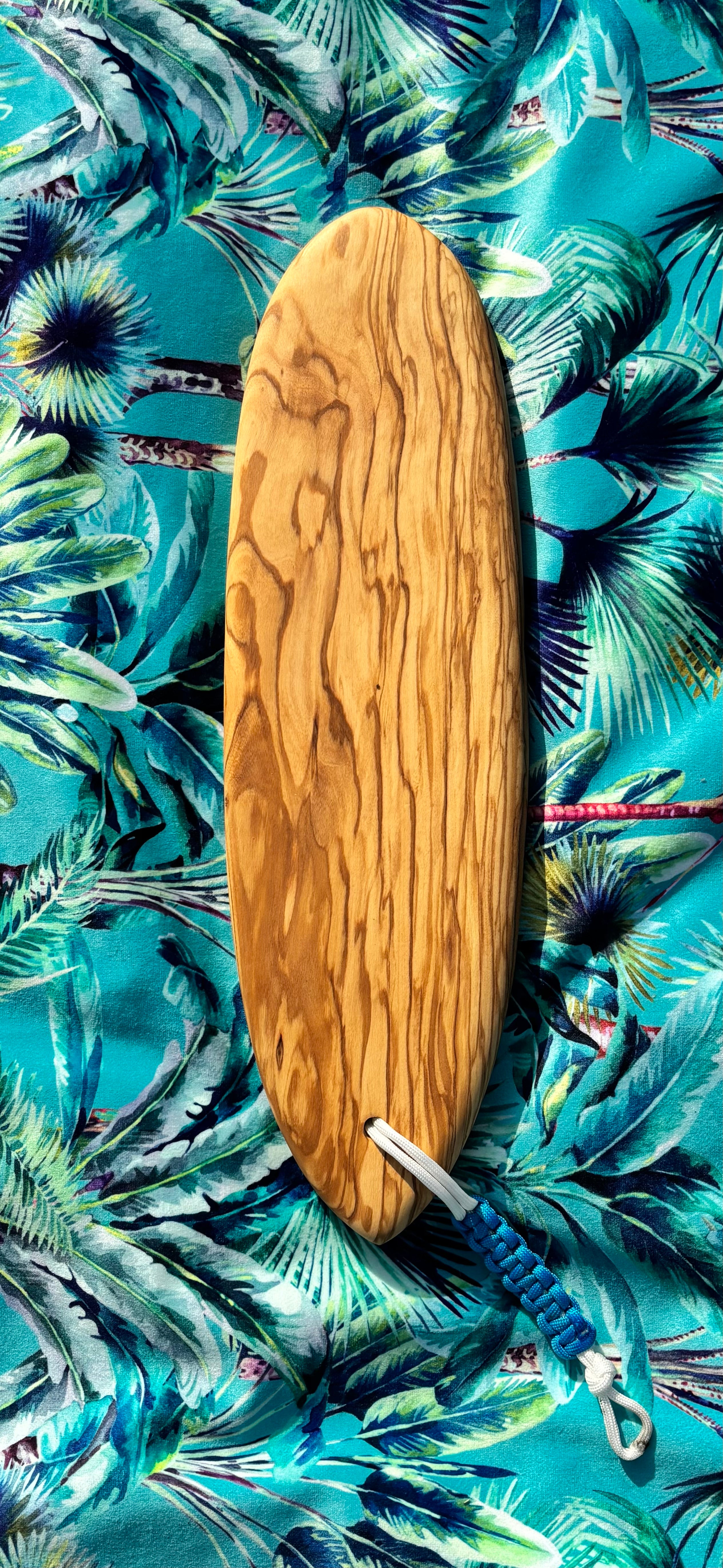 Handcrafted Olive Wood Egg-Shaped Chopping Board – Coastal Kitchen by BeachBoardzuk